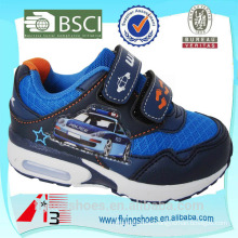 high heel china boys sports shoes attached cartoon police car